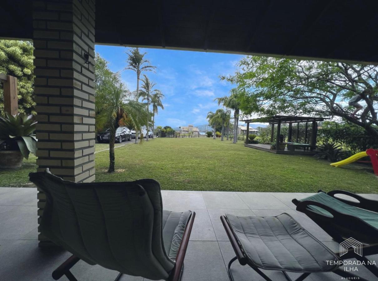 Casa De Praia No Rosa - Vista Para Lagoa De Ibiraquera อิงบิตูบา ภายนอก รูปภาพ